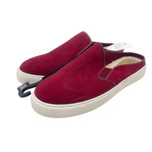 (SH-684) Time and Tru Twin Gore Mule Slip On with Sherpa Lining Sz 10